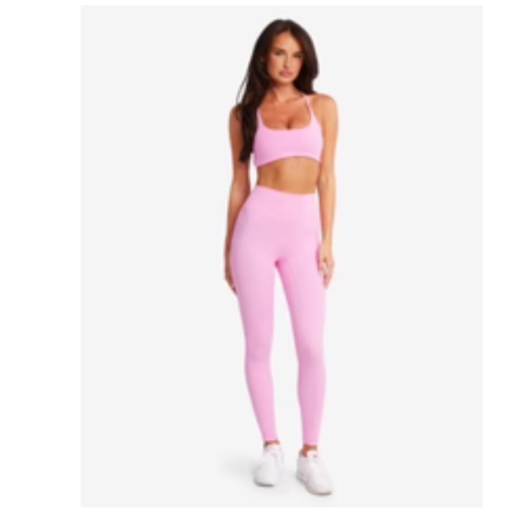 Crop Shop Boutique / CSB Freedom Lexi Crop and Leggings in XS, Crush